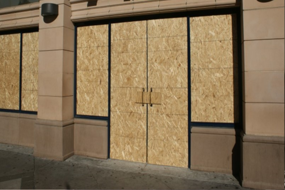 Boarding Up in Paddington, W2